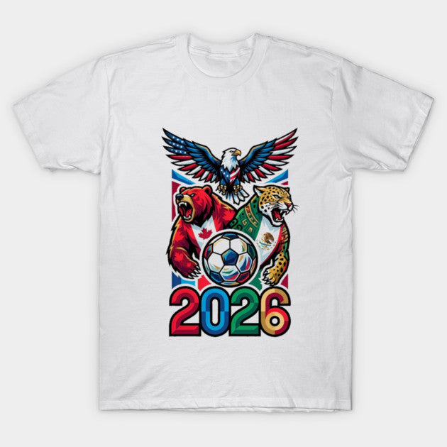 2026 Soccer Wildlife Trio - T-Shirt, Sweatshirt, Hoodie