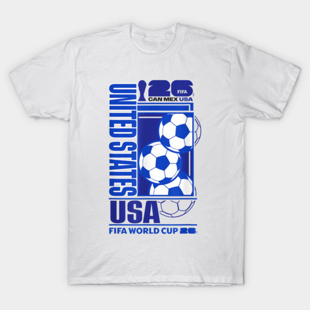 WORLD CUP 2026 USA Host Country Football - T-Shirt, Sweatshirt, Hoodie