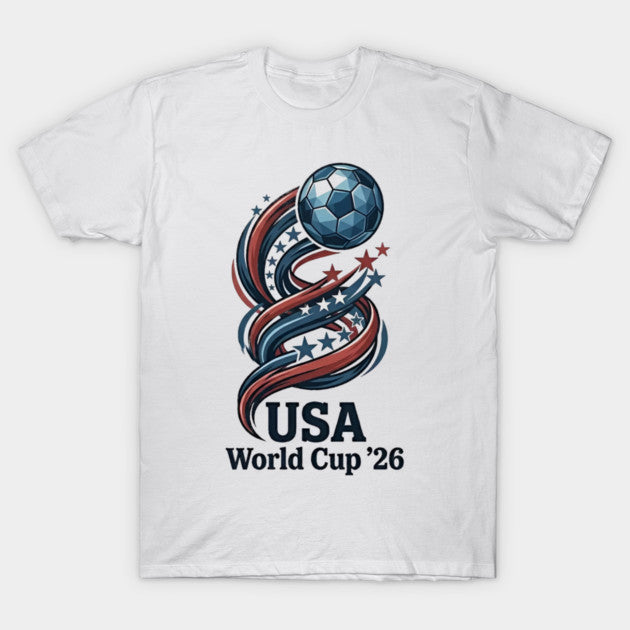 USA World Cup 26 Wave - T-Shirt, Sweatshirt, Hoodie