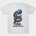 USA World Cup 26 Wave - T-Shirt, Sweatshirt, Hoodie