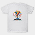 WORLD CUP 2026 - USA - CANADA - MEXICO - T-Shirt, Sweatshirt, Hoodie