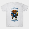 Scotland World Cup 2026 Highland Bull Mascot - T-Shirt, Sweatshirt, Hoodie