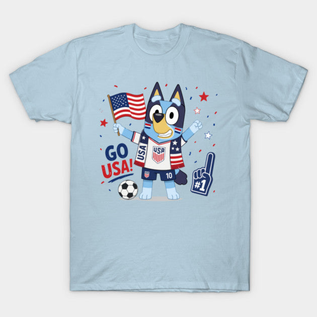 World Cup 2026 Usa Team Bluey - T-Shirt, Sweatshirt, Hoodie
