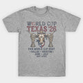 World Cup Texas 2026 Soccer Vintage Style Essensial - T-Shirt, Sweatshirt, Hoodie