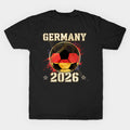 Back Print Germany World Cup 2026 Soccer - German Fan Gift - T-Shirt, Sweatshirt, Hoodie