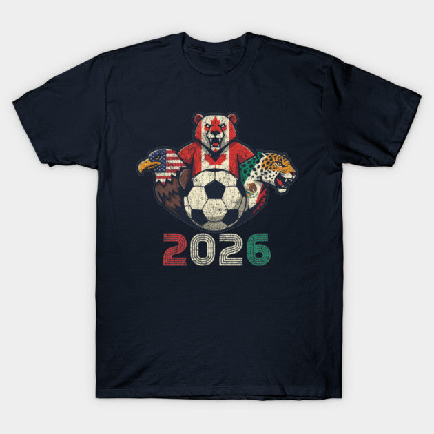 United 2026 Soccer Mascots North America Tournament - T-Shirt, Sweatshirt, Hoodie