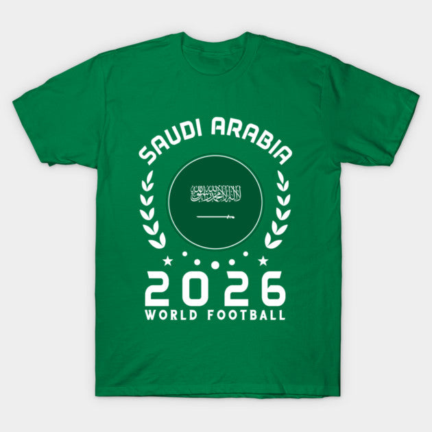 World Cup 2026 Saudi Arabia Football Fan Saudi Supporter FB - T-Shirt, Sweatshirt, Hoodie