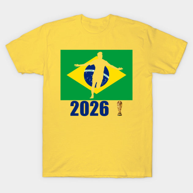 Brazil World Cup 2026 - T-Shirt, Sweatshirt, Hoodie
