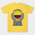 Colombia World Football 2026 - T-Shirt, Sweatshirt, Hoodie