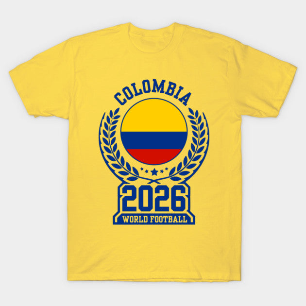 Colombia World Football 2026 - T-Shirt, Sweatshirt, Hoodie