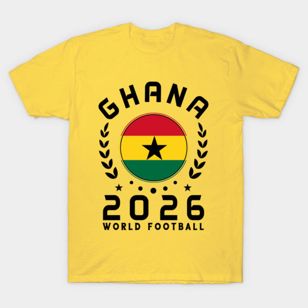 World Cup 2026 Ghana Football Fan Ghanaian Supporter FB - T-Shirt, Sweatshirt, Hoodie