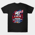 Go USA 2026 Soccer Flag Explosion - T-Shirt, Sweatshirt, Hoodie