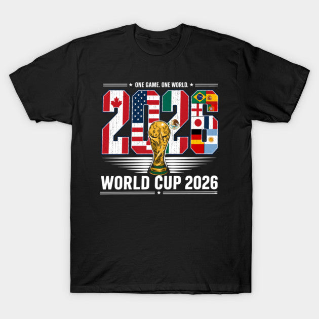 World Cup 2026 Soccer Graphic - T-Shirt, Sweatshirt, Hoodie