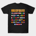 World Cup Qualified Teams Grid Vintage Sports - T-Shirt, Sweatshirt, Hoodie