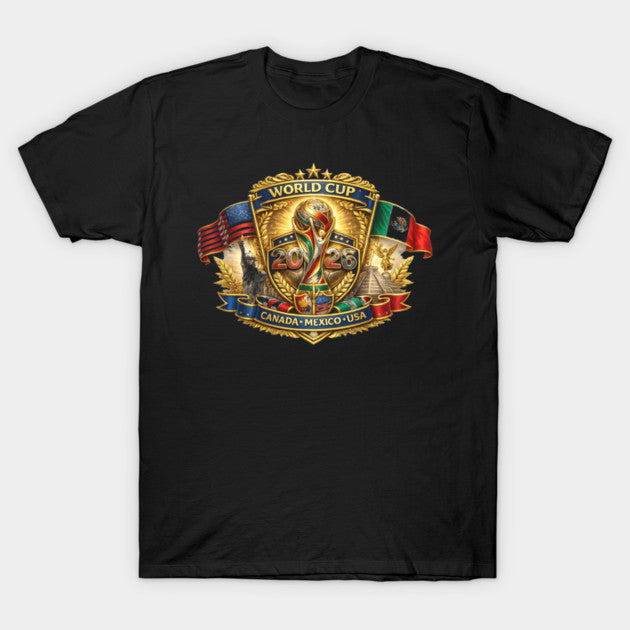 2026 World Cup Heritage Crest - T-Shirt, Sweatshirt, Hoodie