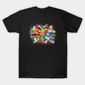 World Cup 2026 Global Flag Ball - T-Shirt, Sweatshirt, Hoodie