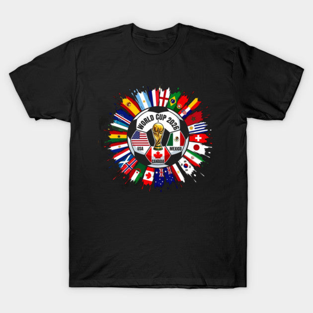 World Cup 2026 Host Nations Circle - T-Shirt, Sweatshirt, Hoodie