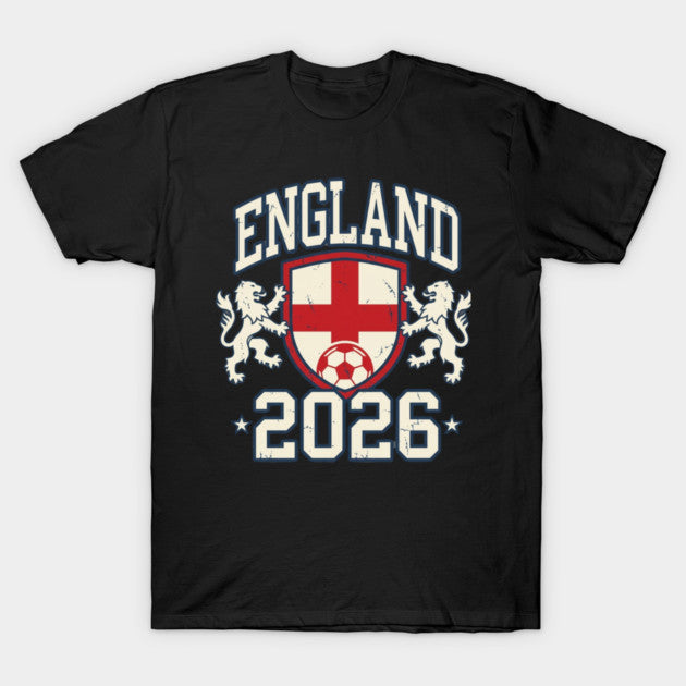 ENGLAND WORLD CUP 2026 - T-Shirt, Sweatshirt, Hoodie