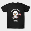 Cute Eagle Mascot 2026 Soccer - T-Shirt, Sweatshirt, Hoodie