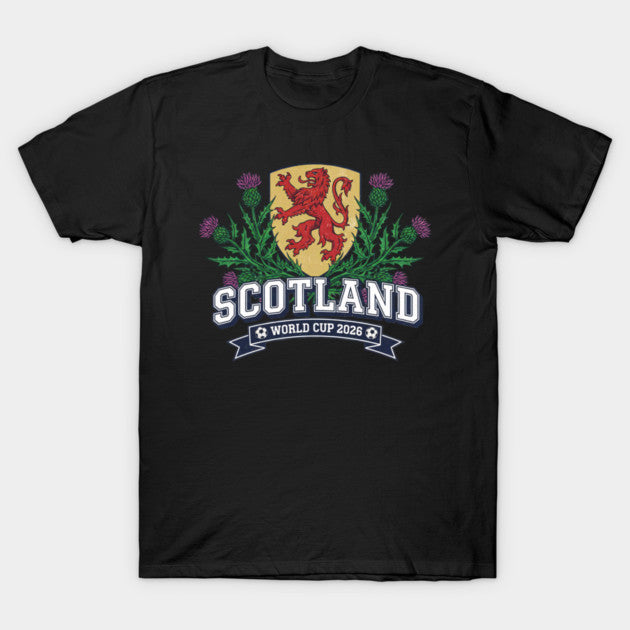 Scotland World Cup 2026 - Tartan Army Football Fan, USA Mexico Canada, Sports Souvenir - T-Shirt, Sweatshirt, Hoodie