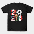 2026 Host Flag Collage Ball - T-Shirt, Sweatshirt, Hoodie