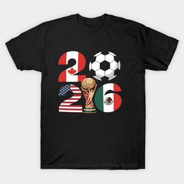 2026 Host Flag Collage Ball - T-Shirt, Sweatshirt, Hoodie