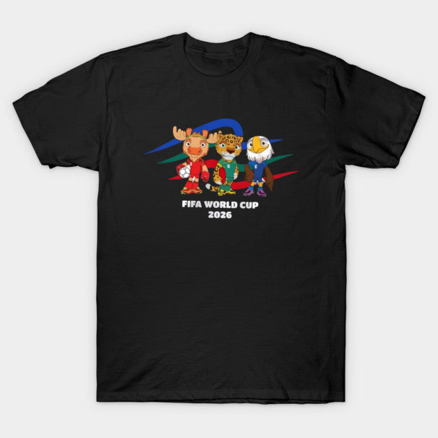 FIFA World Cup 2026 Mascot Trio - T-Shirt, Sweatshirt, Hoodie