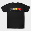 Belgium Allez Les Diables Banner - T-Shirt, Sweatshirt, Hoodie