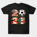 World Cup 2026 Usa Canada Mexico - T-Shirt, Sweatshirt, Hoodie