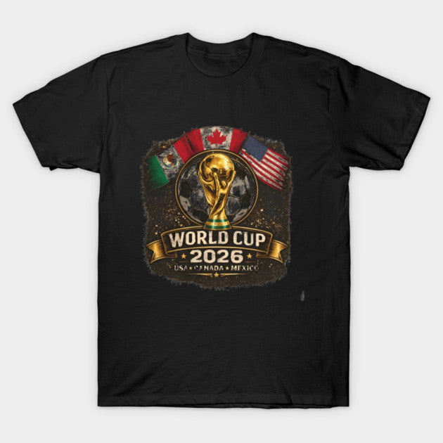 World Cup 2026 Heritage Crest - T-Shirt, Sweatshirt, Hoodie