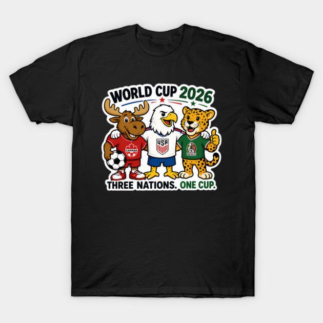 World Cup 2026 - Mascots - T-Shirt, Sweatshirt, Hoodie