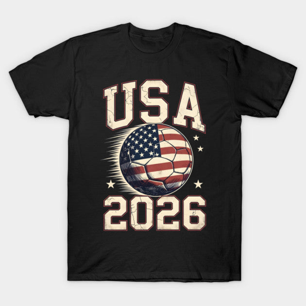 USA Soccer World Cup 2026 American Fan - T-Shirt, Sweatshirt, Hoodie