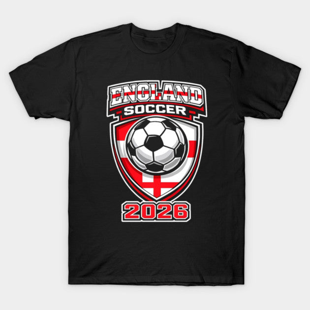 England Soccer Shield 2026 - T-Shirt, Sweatshirt, Hoodie