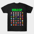 World Cup 2026 Qualified Nations Circle Flags - T-Shirt, Sweatshirt, Hoodie