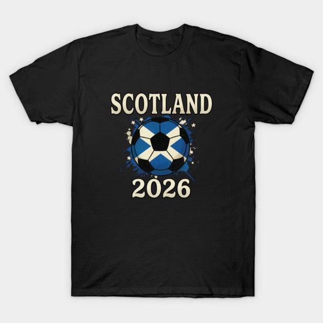 Official 2026 Scotland World Cup Gear - T-Shirt, Sweatshirt, Hoodie