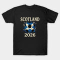 Official 2026 Scotland World Cup Gear - T-Shirt, Sweatshirt, Hoodie