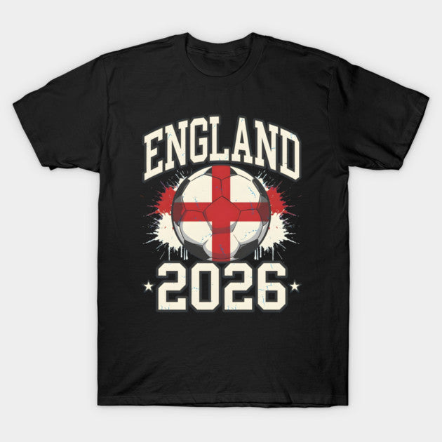 England World Cup 2026 football supporter - T-Shirt, Sweatshirt, Hoodie