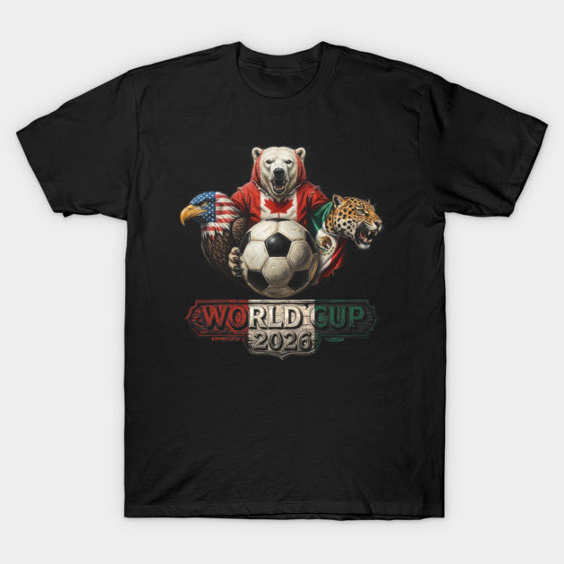 World Cup 2026 usa mexico canada - T-Shirt, Sweatshirt, Hoodie