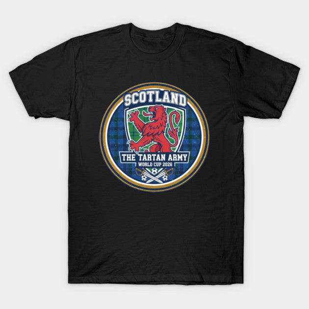 Scotland World Cup 2026 - Tartan Army Football Fan, USA Mexico Canada - T-Shirt, Sweatshirt, Hoodie