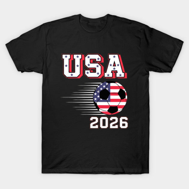 World Cup 2026 USA North America Soccer Supporters Fans Gift - T-Shirt, Sweatshirt, Hoodie