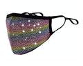 Rhinestone Rainbow Stripe Fashion Protective Mask - Adult & Kids T-Shirts, Sweatshirts & Hoodies apparel design preview 1