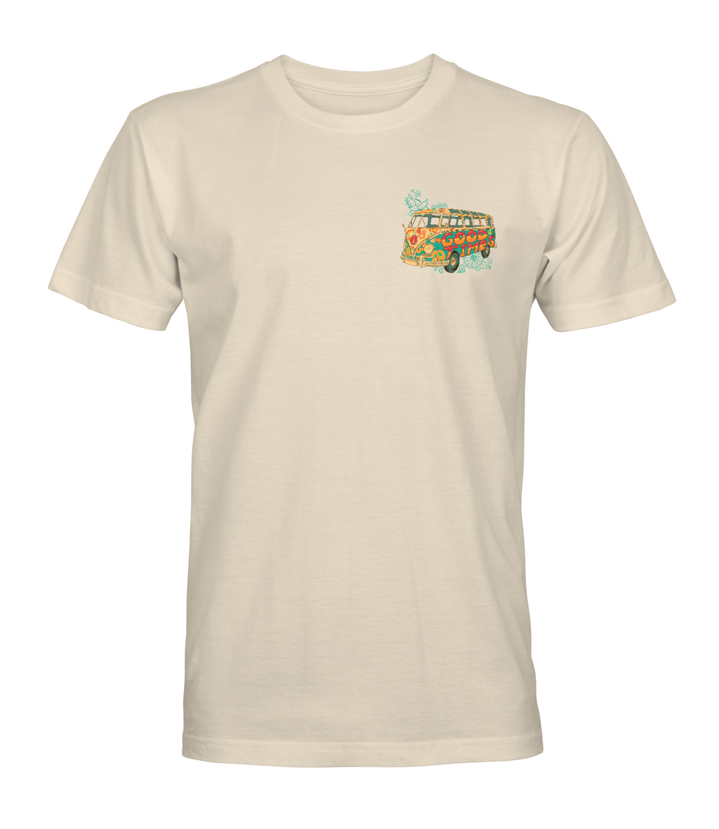 Southern Attitude Tortuga Moon Good Time Roll Van - Adult & Kids T-Shirts, Sweatshirts & Hoodies apparel design preview 2