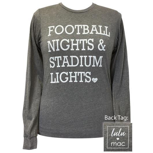 Girlie Girl Originals Lulu Mac Preppy Football Nights - Adult & Kids T-Shirts, Sweatshirts & Hoodies apparel design preview 1