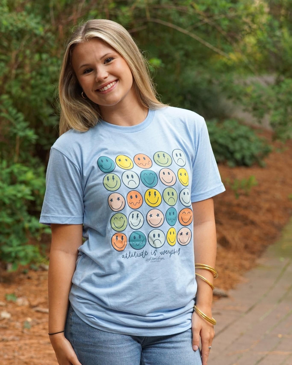 Southernology Statement Collection Attitude is - Adult & Kids T-Shirts, Sweatshirts & Hoodies apparel design preview 2