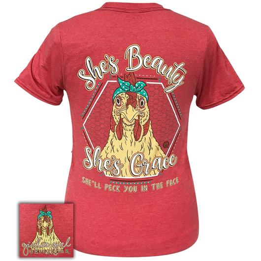 Girlie Girl Originals Preppy Beauty Grace Will Peck - Adult & Kids T-Shirts, Sweatshirts & Hoodies apparel design preview 2