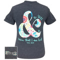 Girlie Girl Originals Preppy Be Still Psalm Navy - Adult & Kids T-Shirts, Sweatshirts & Hoodies apparel design preview 1