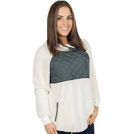 Simply Southern Quilted Preppy Sherpa Cream Jacket - Adult & Kids T-Shirts, Sweatshirts & Hoodies apparel design preview 2