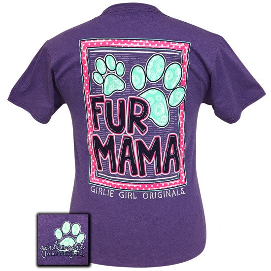 Girlie Girl Originals Preppy Fur Mama - Adult & Kids T-Shirts, Sweatshirts & Hoodies apparel design preview 1