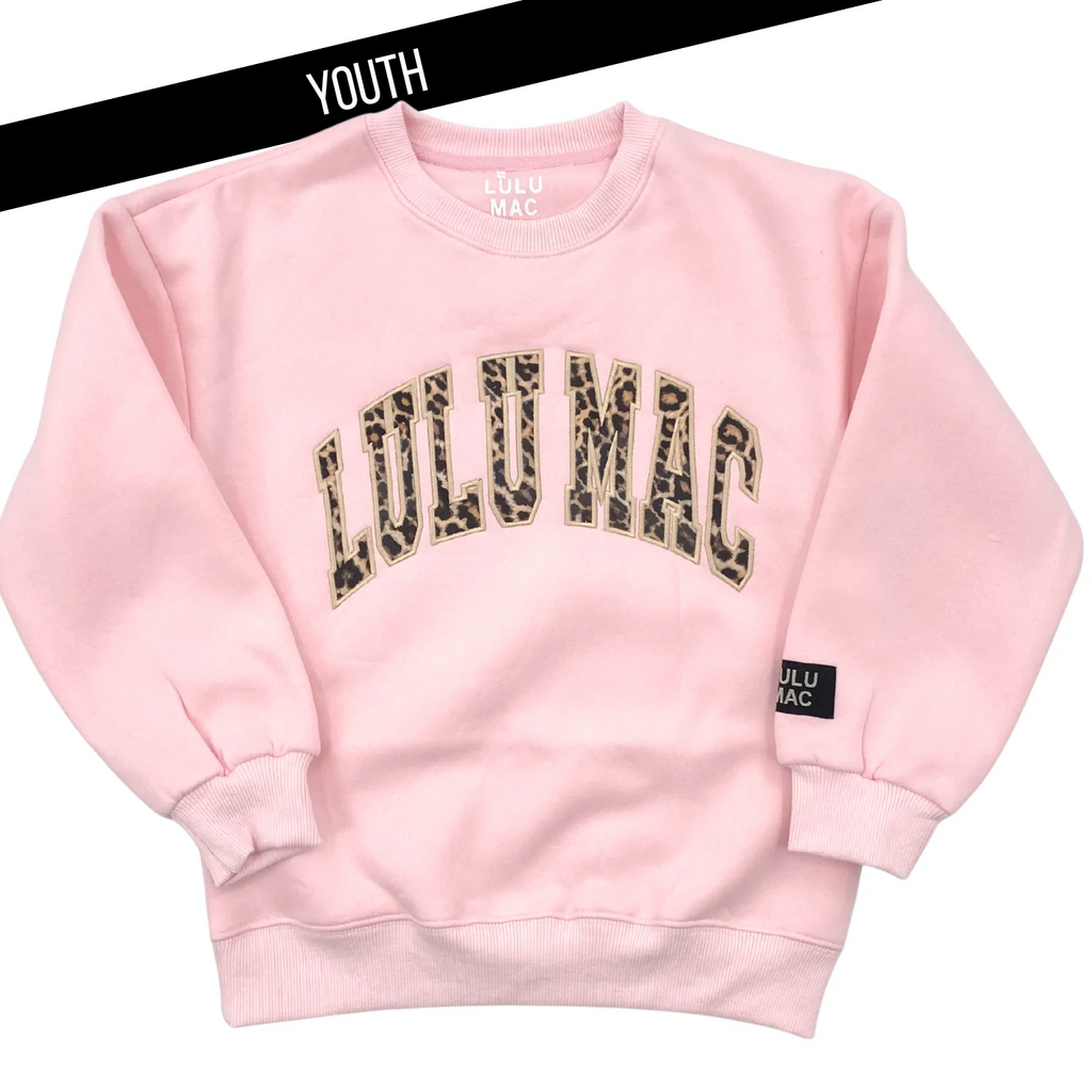 Youth Girlie Girl Lulu Mac Leopard Cozy - Adult & Kids T-Shirts, Sweatshirts & Hoodies apparel design preview 1