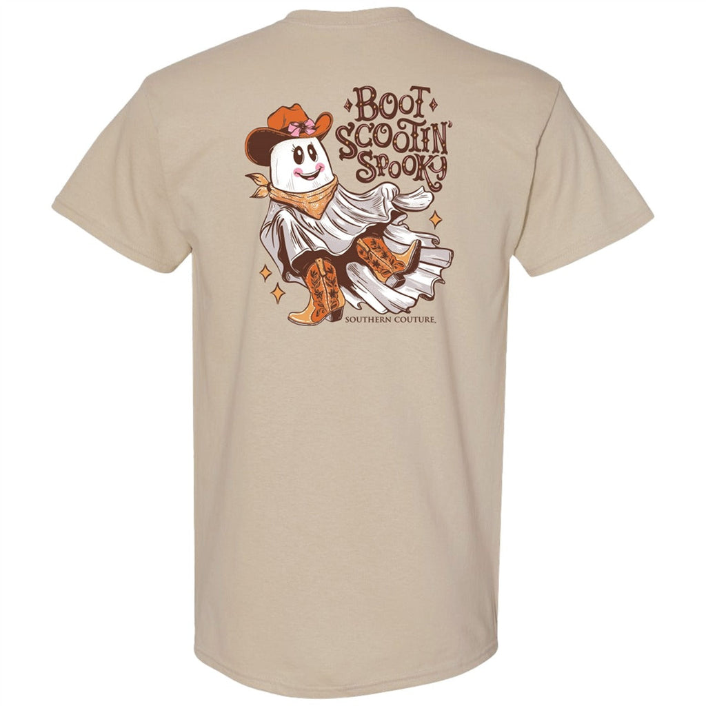 Southern Couture Classic Boot Scootin Spooky Fall - Adult & Kids T-Shirts, Sweatshirts & Hoodies apparel design preview 2